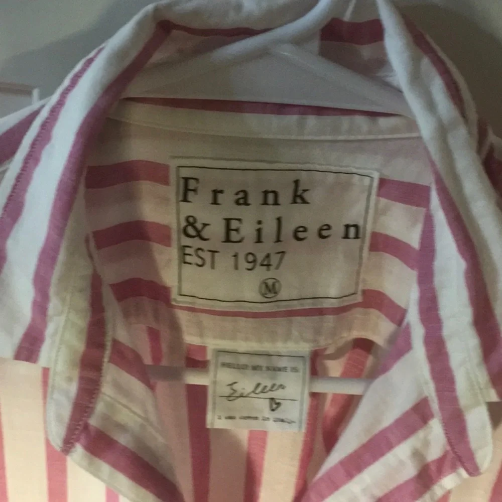 FRANK & EILEEN STRIPED SHIRT - Picture 2 of 3